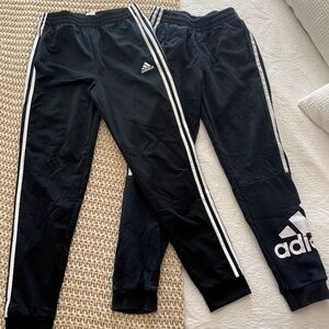 Adidas boys jogger sweatpants size L 14/16